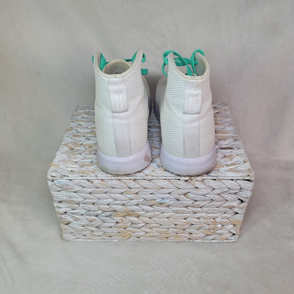 NoBull Super Mesh Training Sneakers Shoe White High Top Size 8 W 6.5 M Athletic - Picture 4 of 6